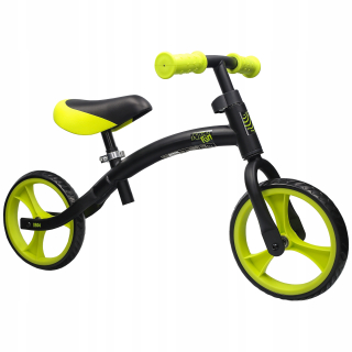 NILS EXTREME RB06 10" balančný bicykel Black, Yellow